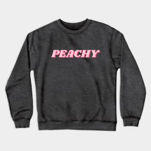 peachy Crewneck Sweatshirt